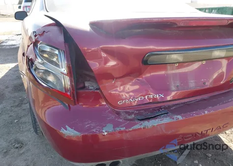 2004 Pontiac Grand Prix Gt2 z USA, uszkodzony, nr VIN 2G2WS522441210082